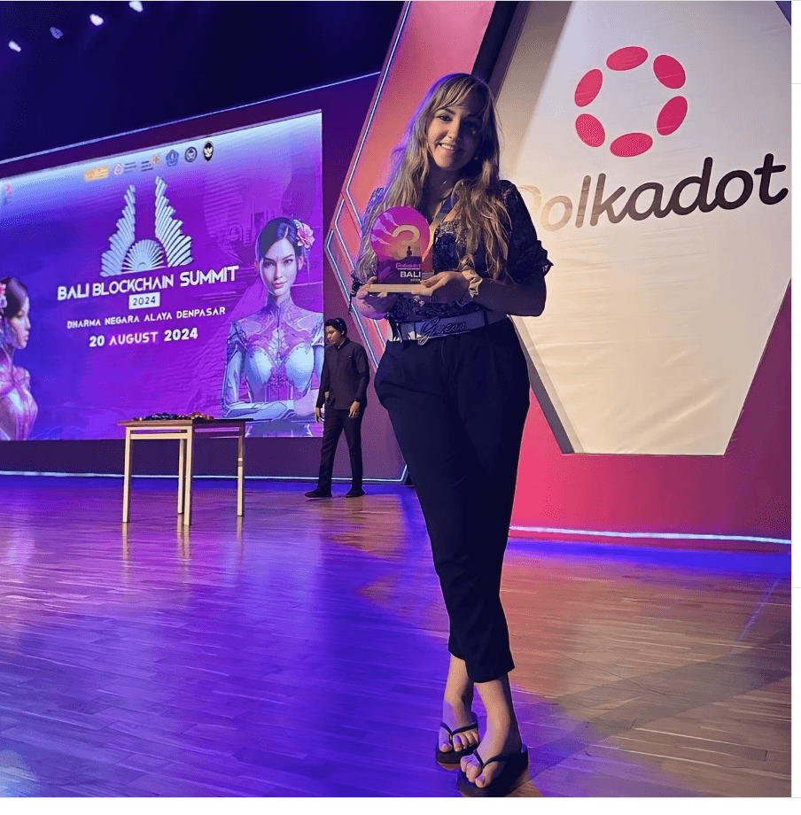 Silvia Mogas at the Polkadot Championship, Bali