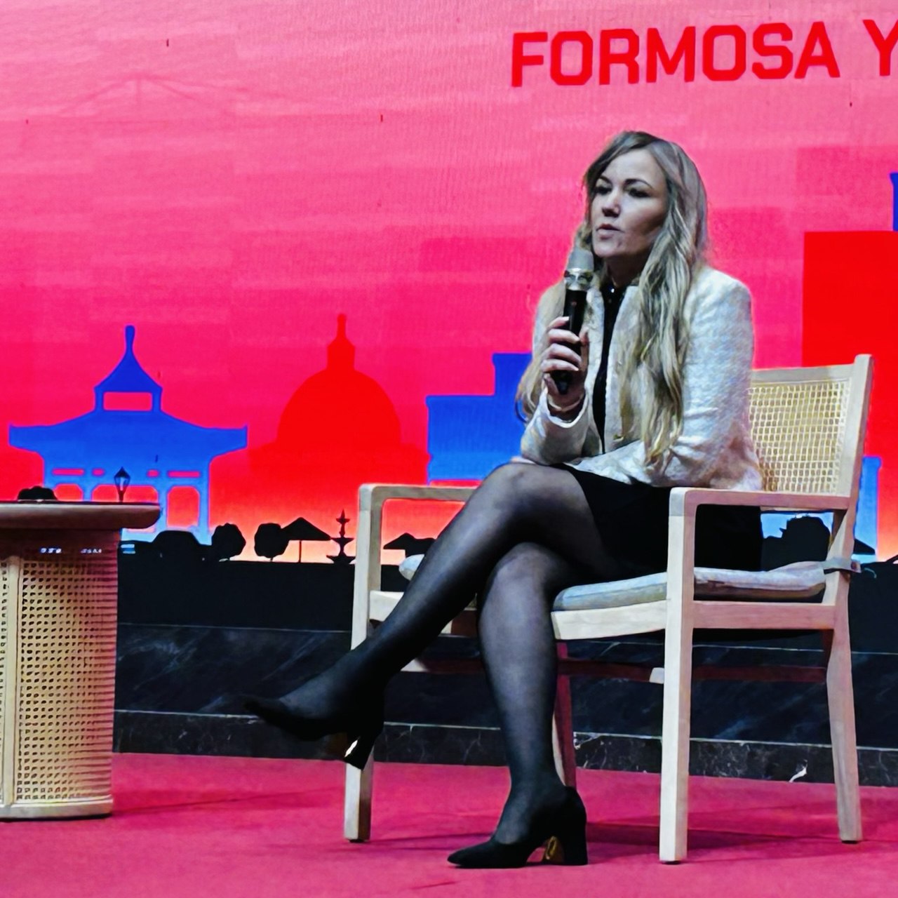 Silvia Mogas speaking